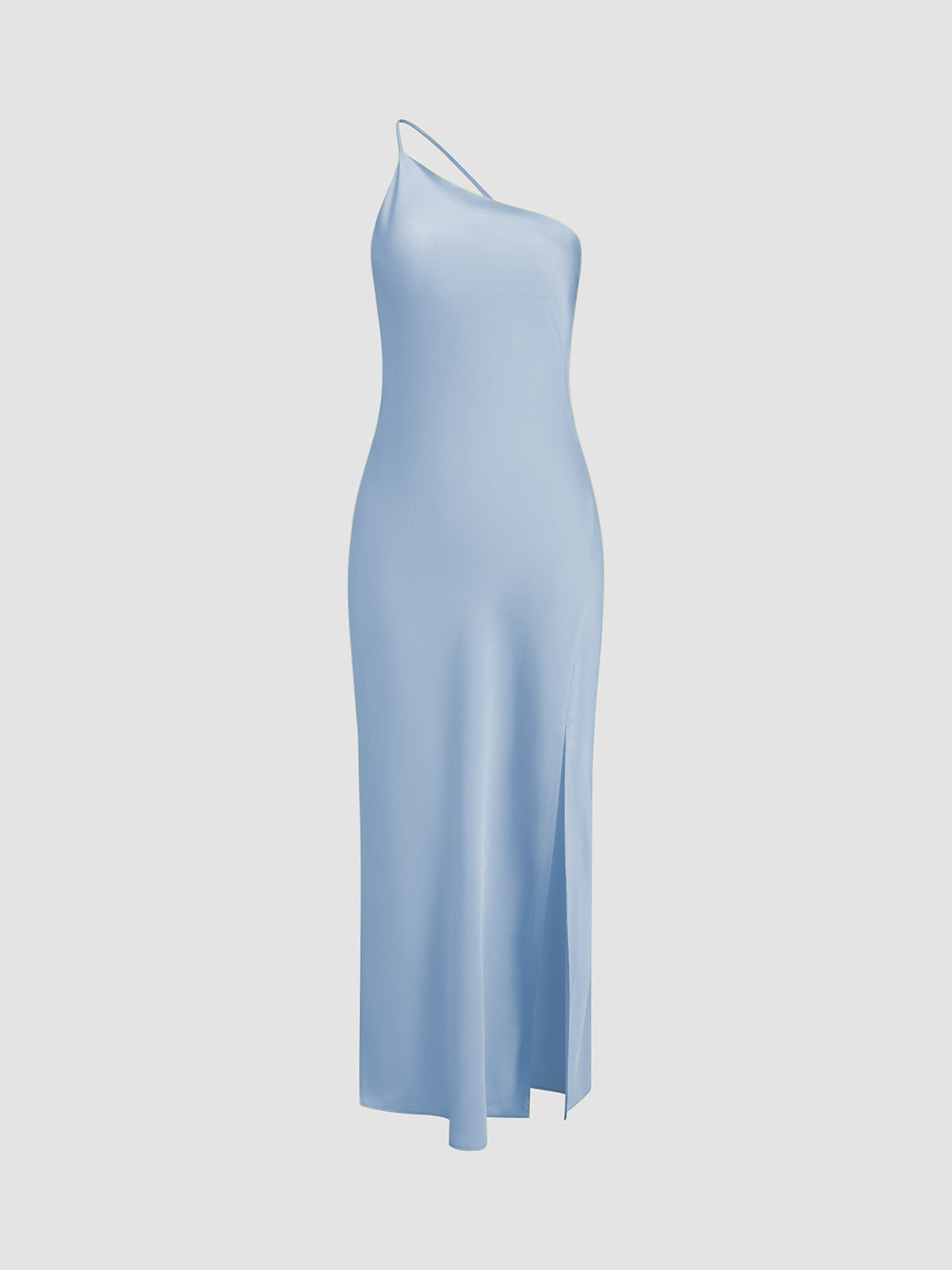 GR | Satin Maxi Dress with Open Back
