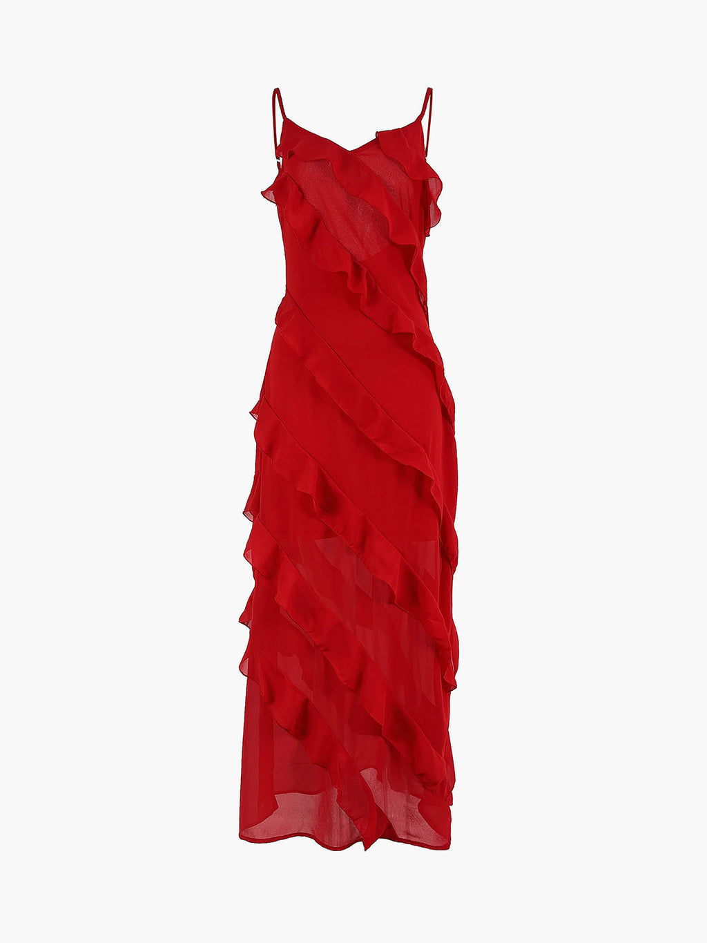 Luisella | Elegant Dress with Ruffles