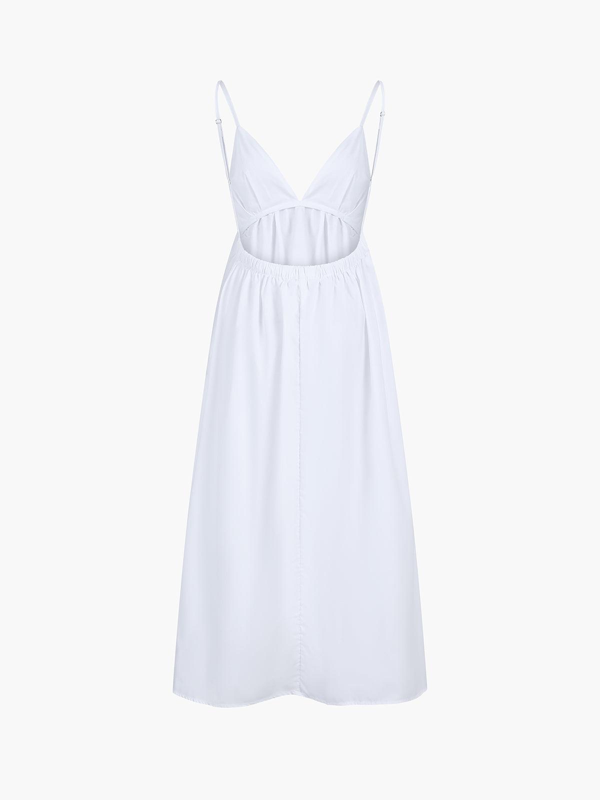 GR | Damen Leinen Midi Kleid Atmungsaktiv & Stilvoll
