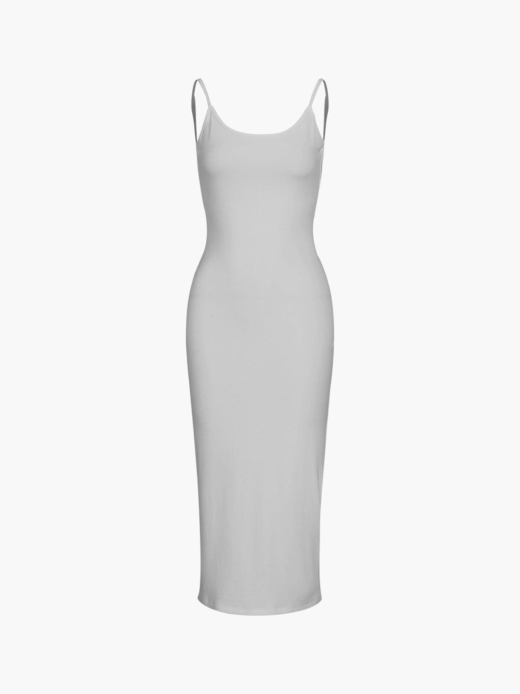GR | Klassisches Offene Rücken Midi Kleid