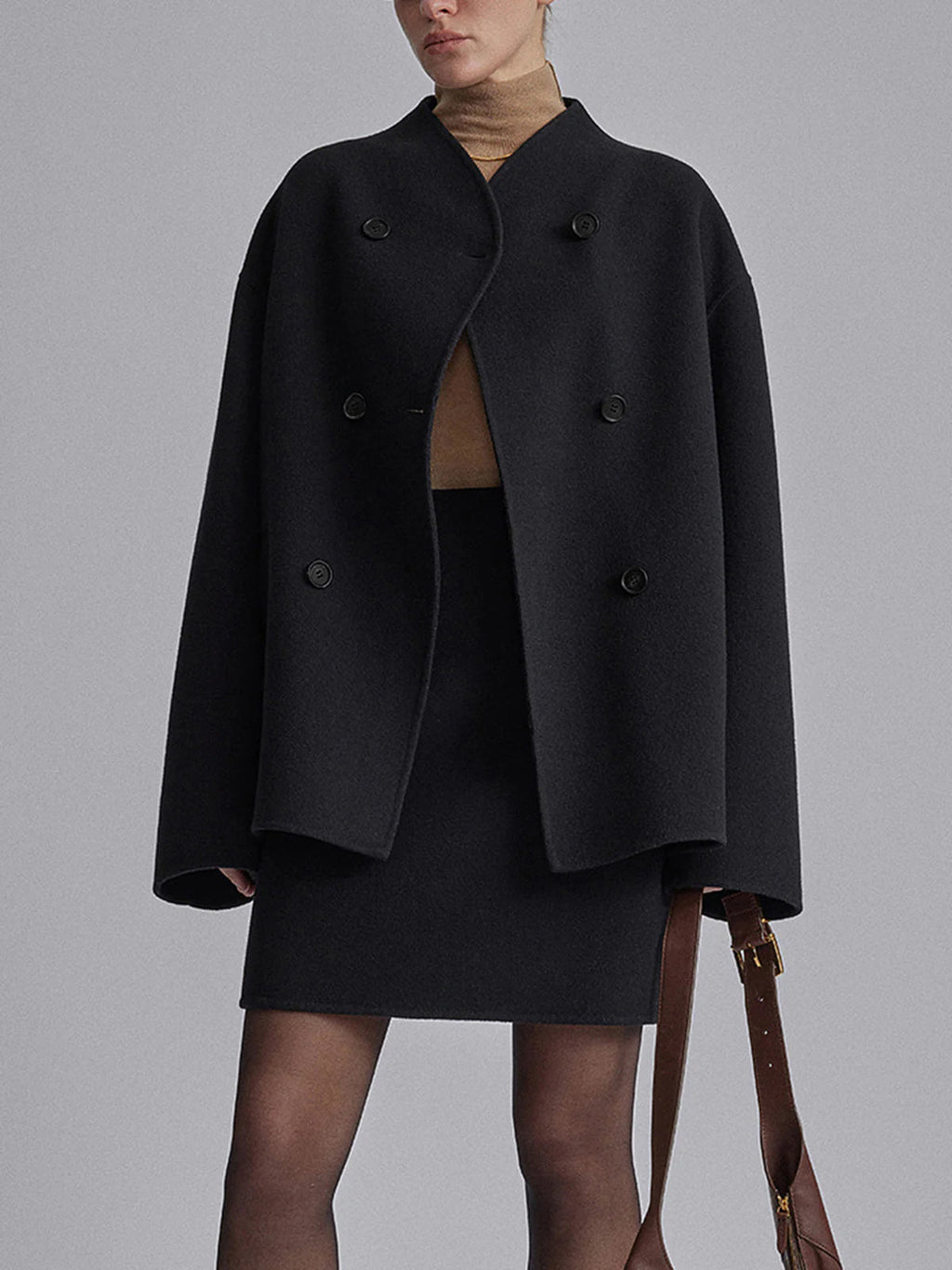GR | Jacket with Oversized Button Placket