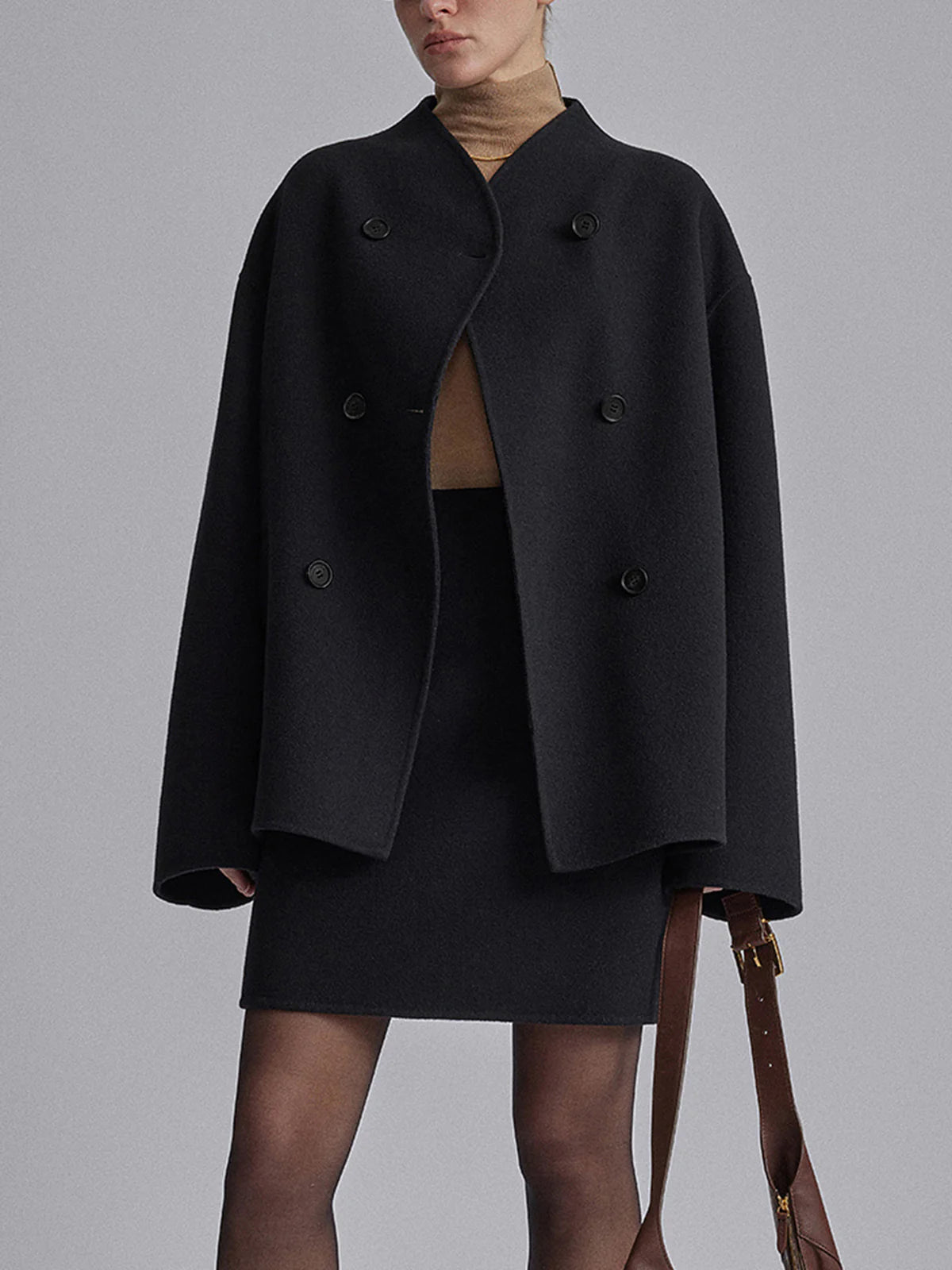 GR | Jacket with Oversized Button Placket
