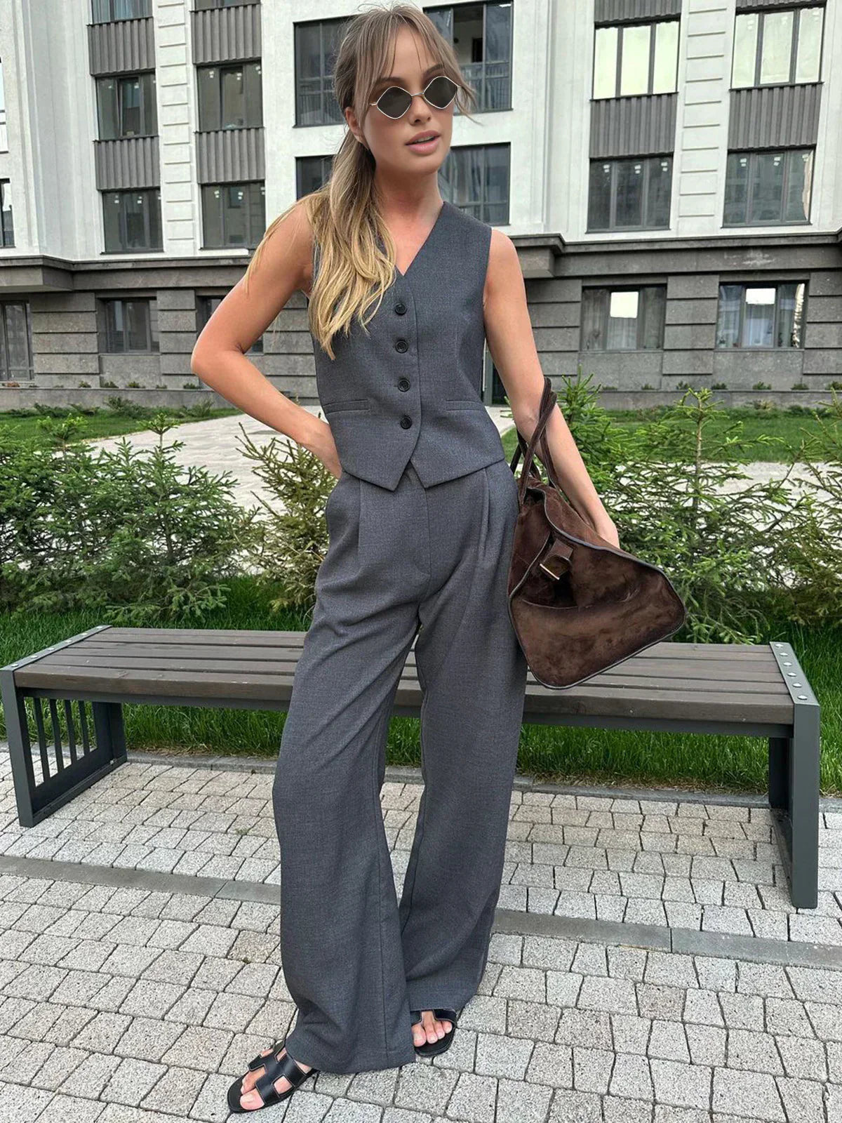 GR | Stil Weste & Hosen Passendes Anzug