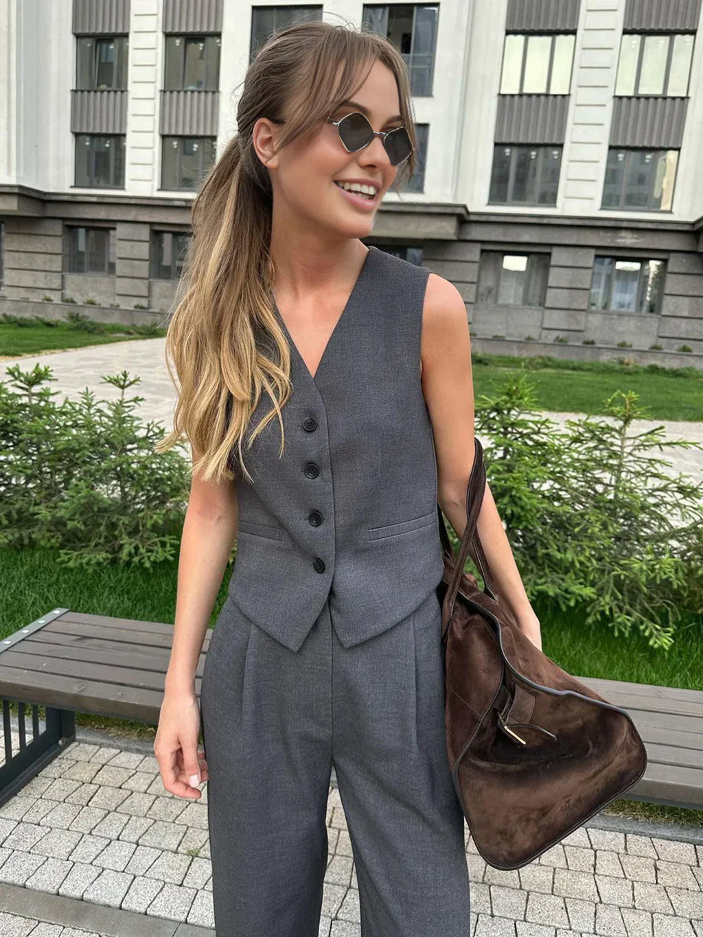 GR | Stil Weste & Hosen Passendes Anzug
