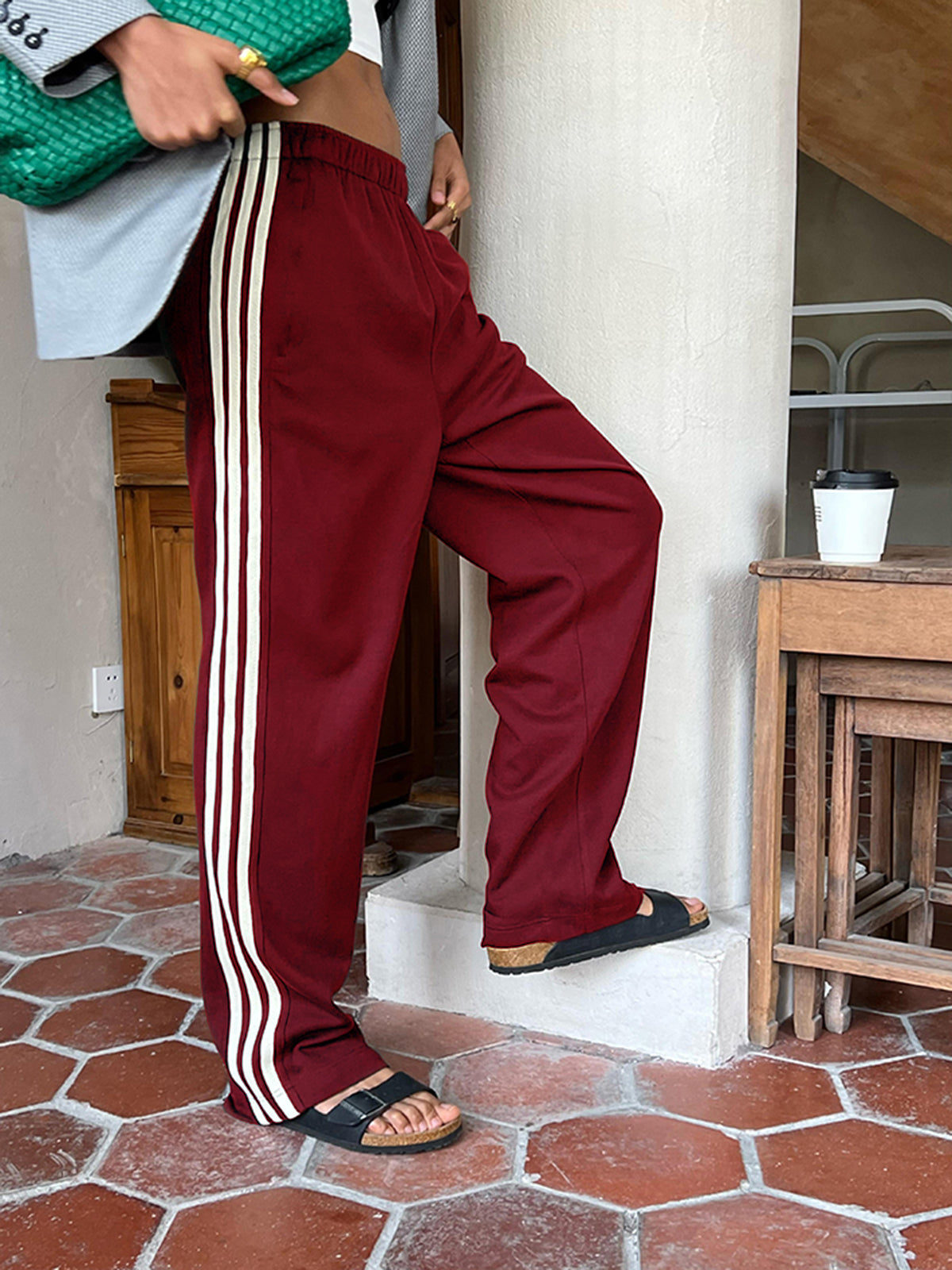 GR | Sporty Casual Relaxed Trousers