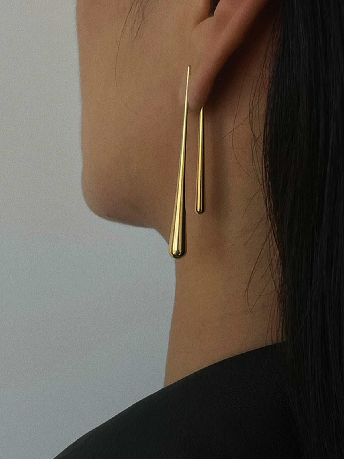 GR | Water Drop Earrings with Elegant Design for Women