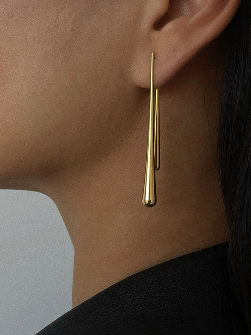 GR | Water Drop Earrings with Elegant Design for Women