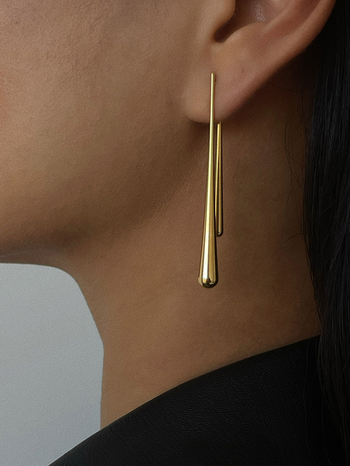 GR | Water Drop Earrings with Elegant Design for Women
