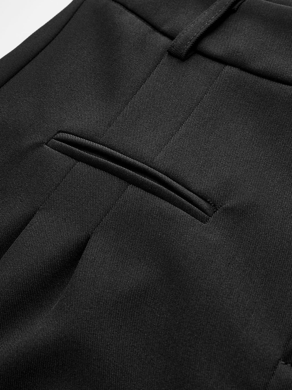 GR | Semi Transparent Mittlere Taille Kurze Hosen Ohne Gürtel