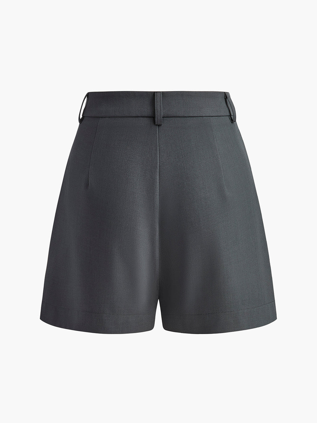 GR | Semi Transparent Mittlere Taille Kurze Hosen Ohne Gürtel