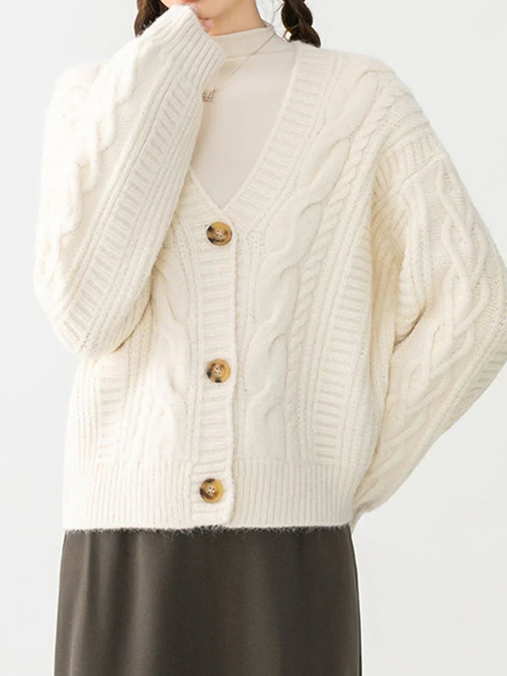 GR | Mechanism Cable Cardigan