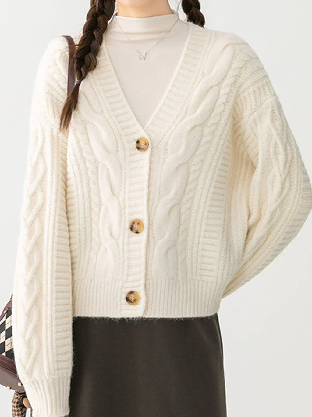 GR | Mechanism Cable Cardigan