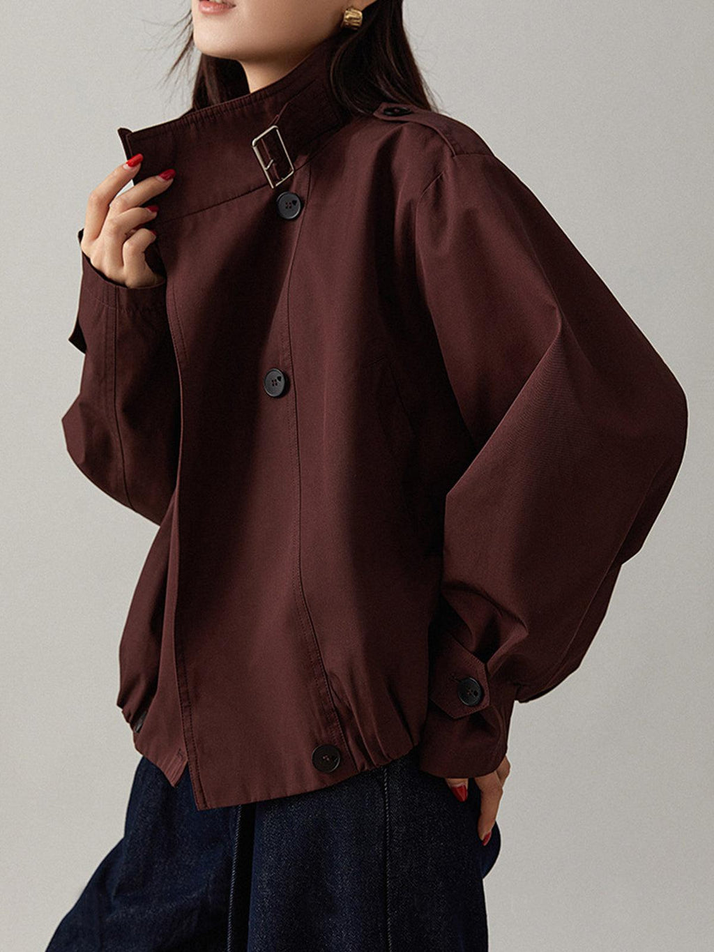 GR | Vintage lockere Trenchcoat
