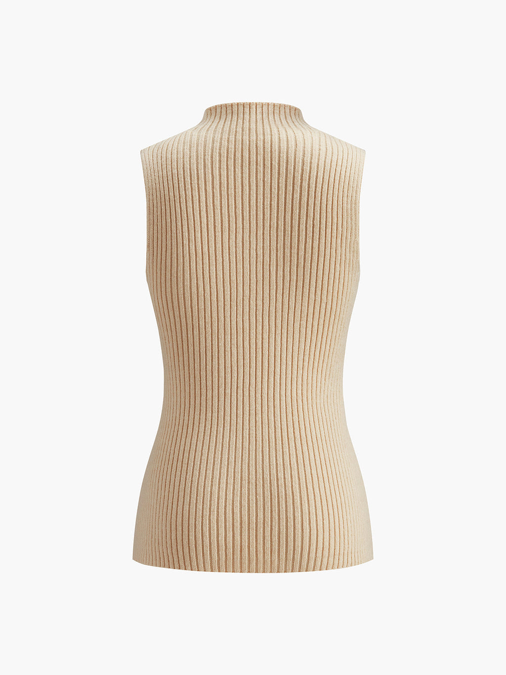 GR | Minimalist Ribbed Back Cutout Top