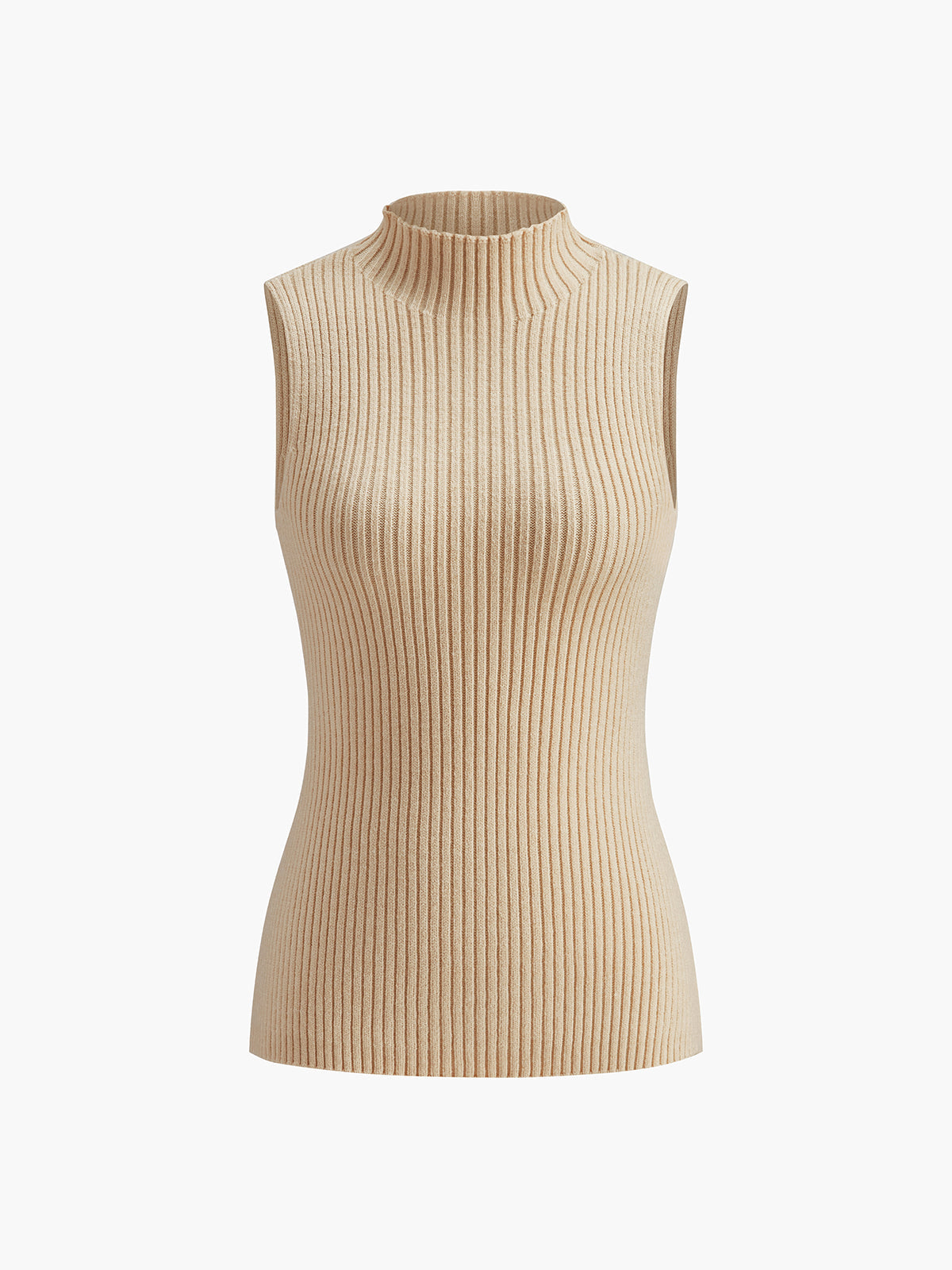 GR | Minimalist Ribbed Back Cutout Top