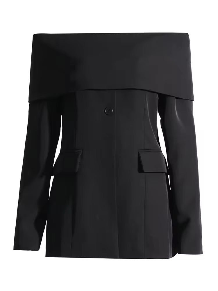 GR | Off-Shoulder Blazer