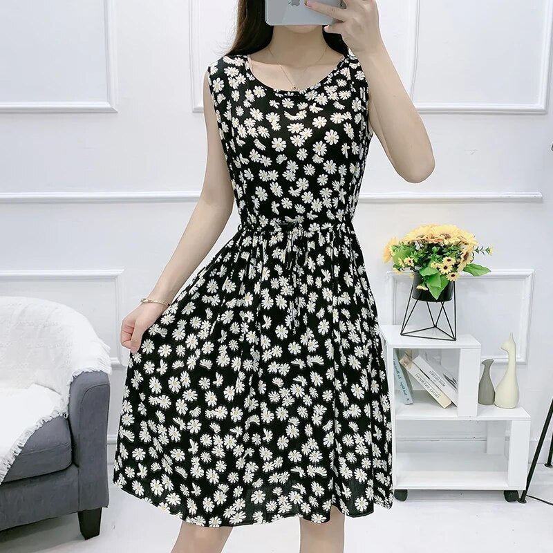GR | Chic Floral Dress Elegance