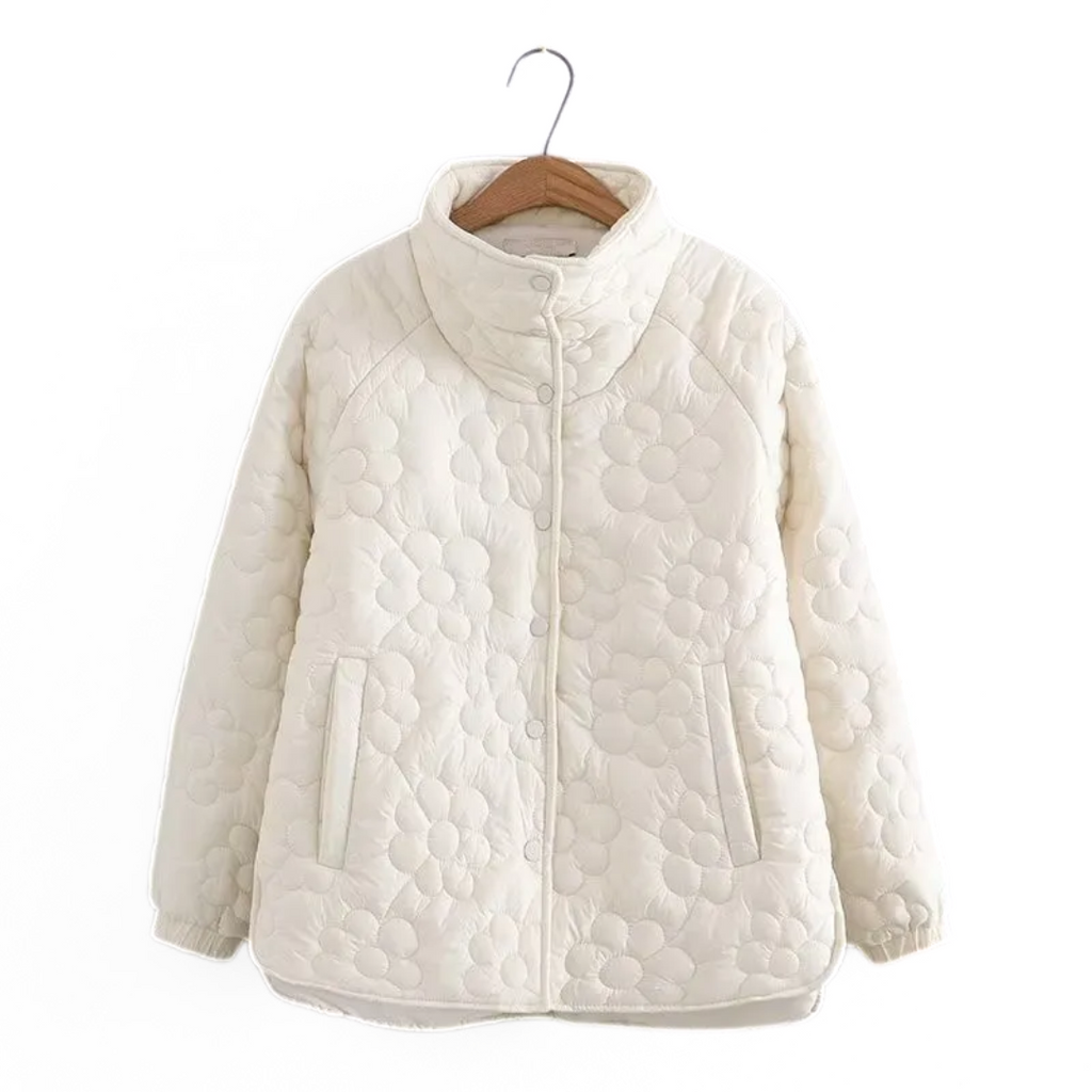 Warmly padded jacket, elegant