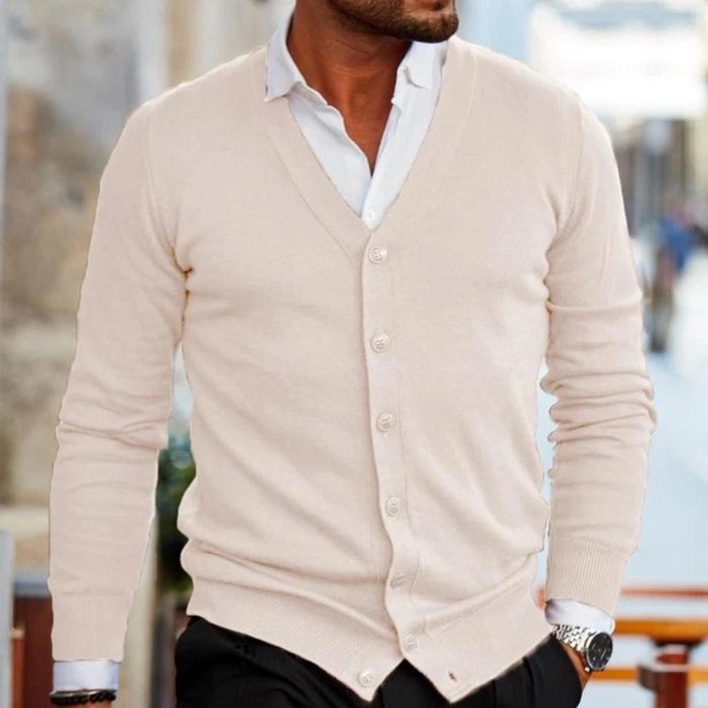 GR | Strickcardigan aus Baumwolle - Elegant & Klassisch
