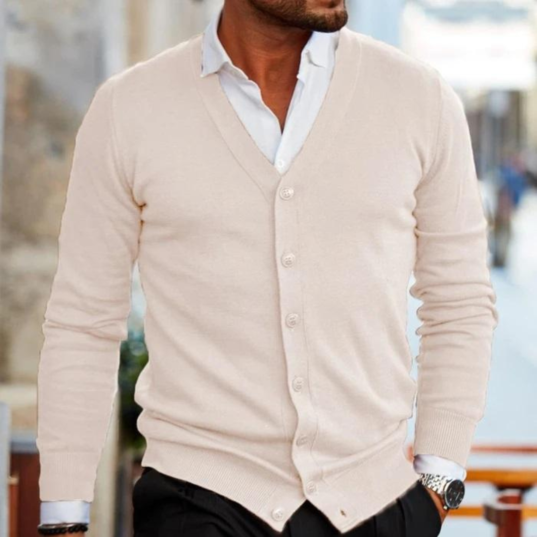 GR | Strickcardigan aus Baumwolle - Elegant & Klassisch