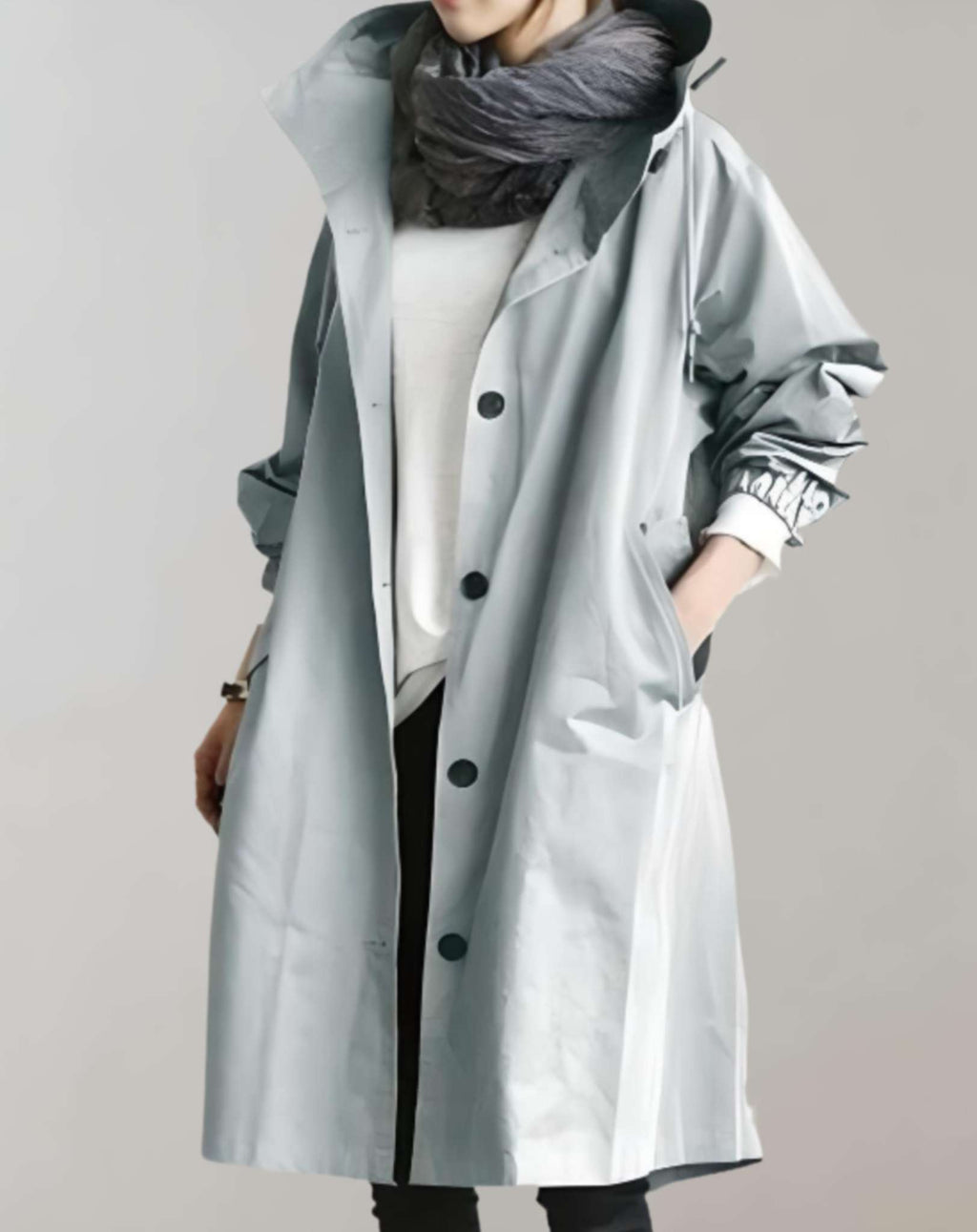 GR | Stylish Waterproof Trench Coat for Women