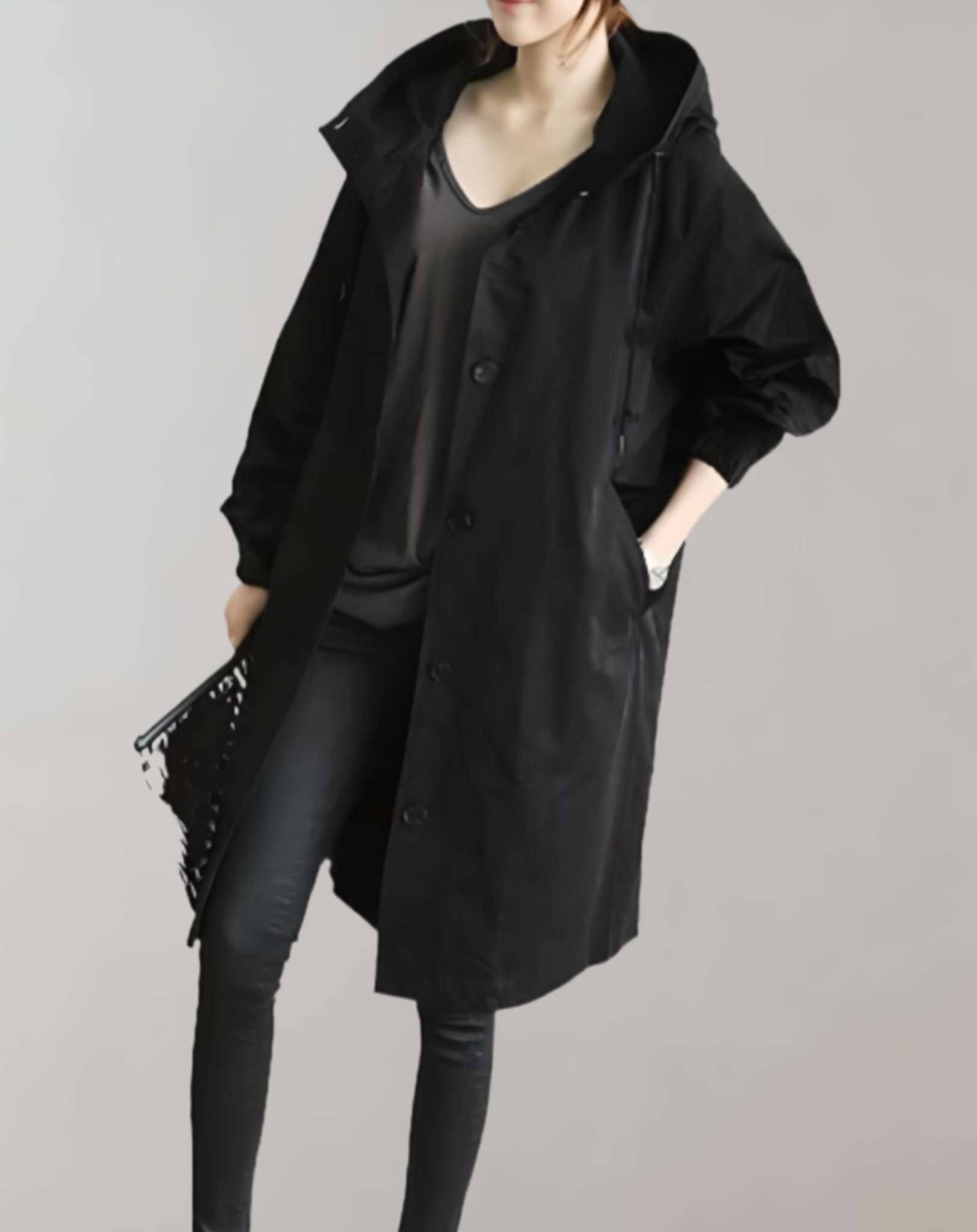 GR | Stylish Waterproof Trench Coat for Women