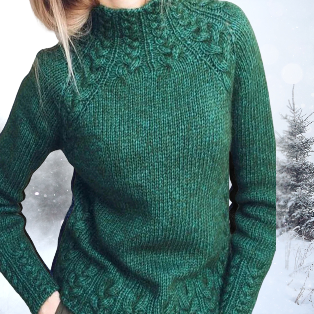 GR | Eleganter Rollkragenpullover