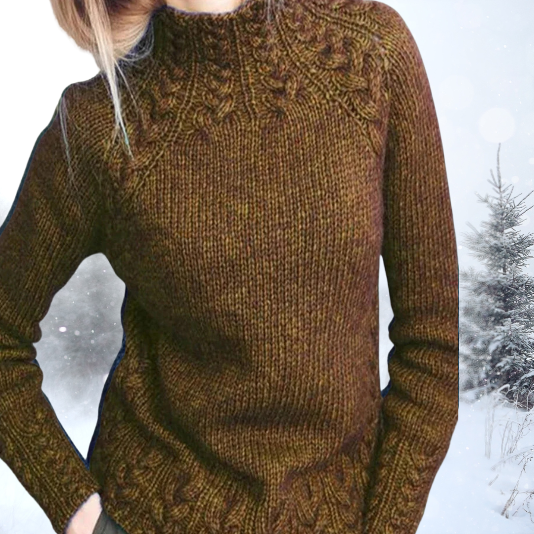 GR | Eleganter Rollkragenpullover