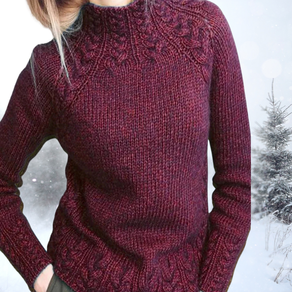 GR | Eleganter Rollkragenpullover