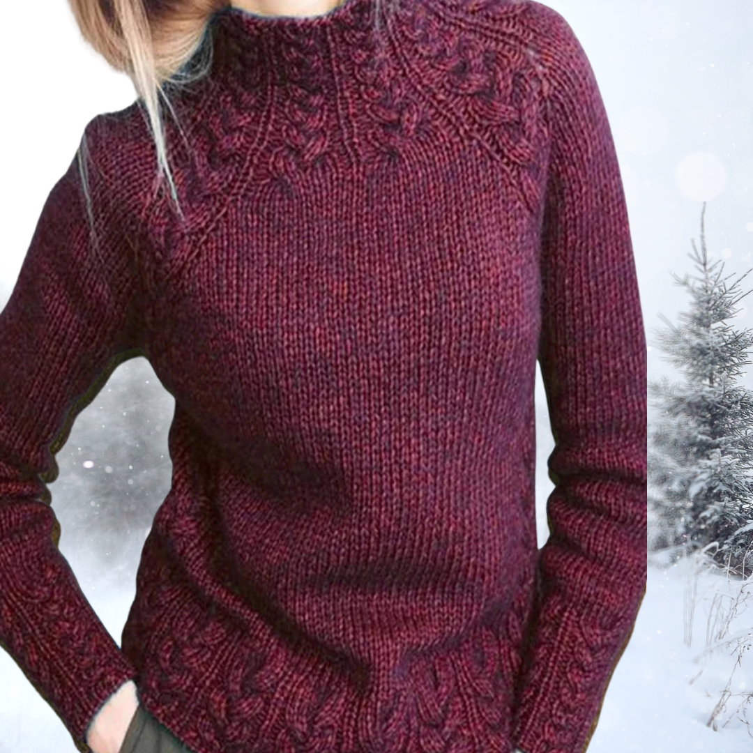 GR | Eleganter Rollkragenpullover