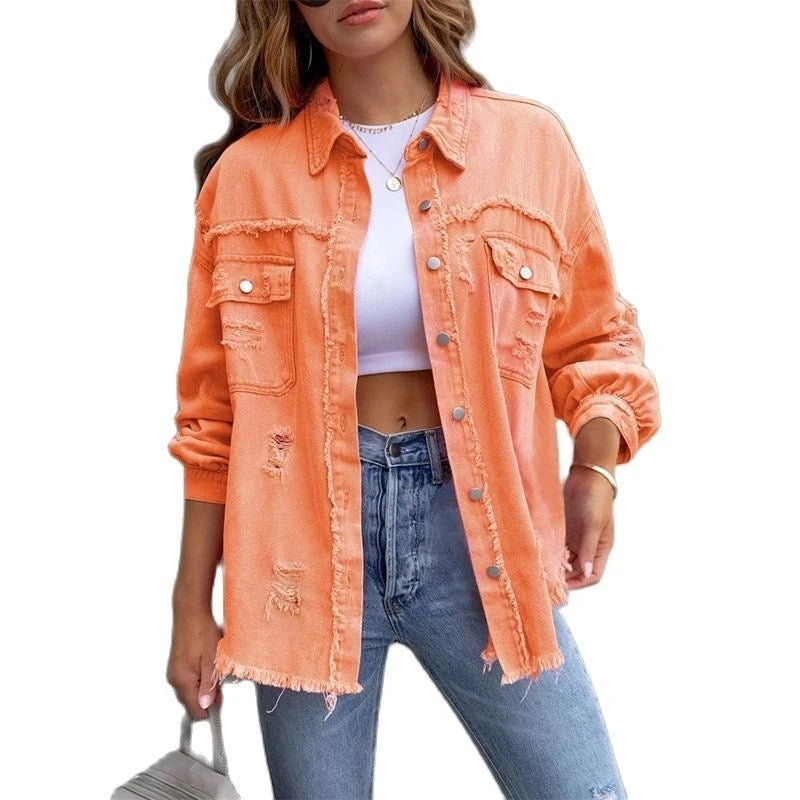 Denim jacket 2024 trend