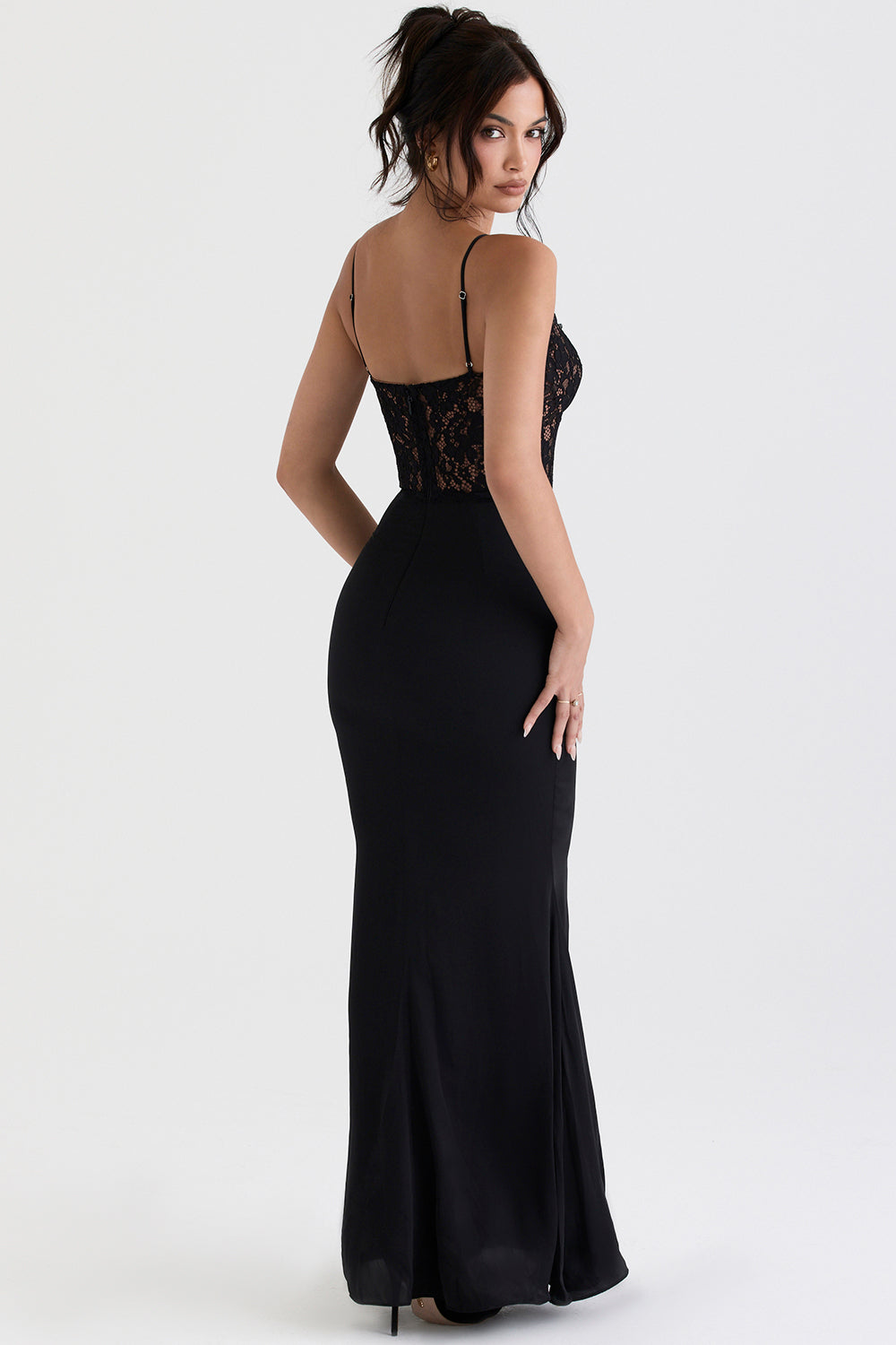 GR | Maxi dress with an elegant silhouette for women 