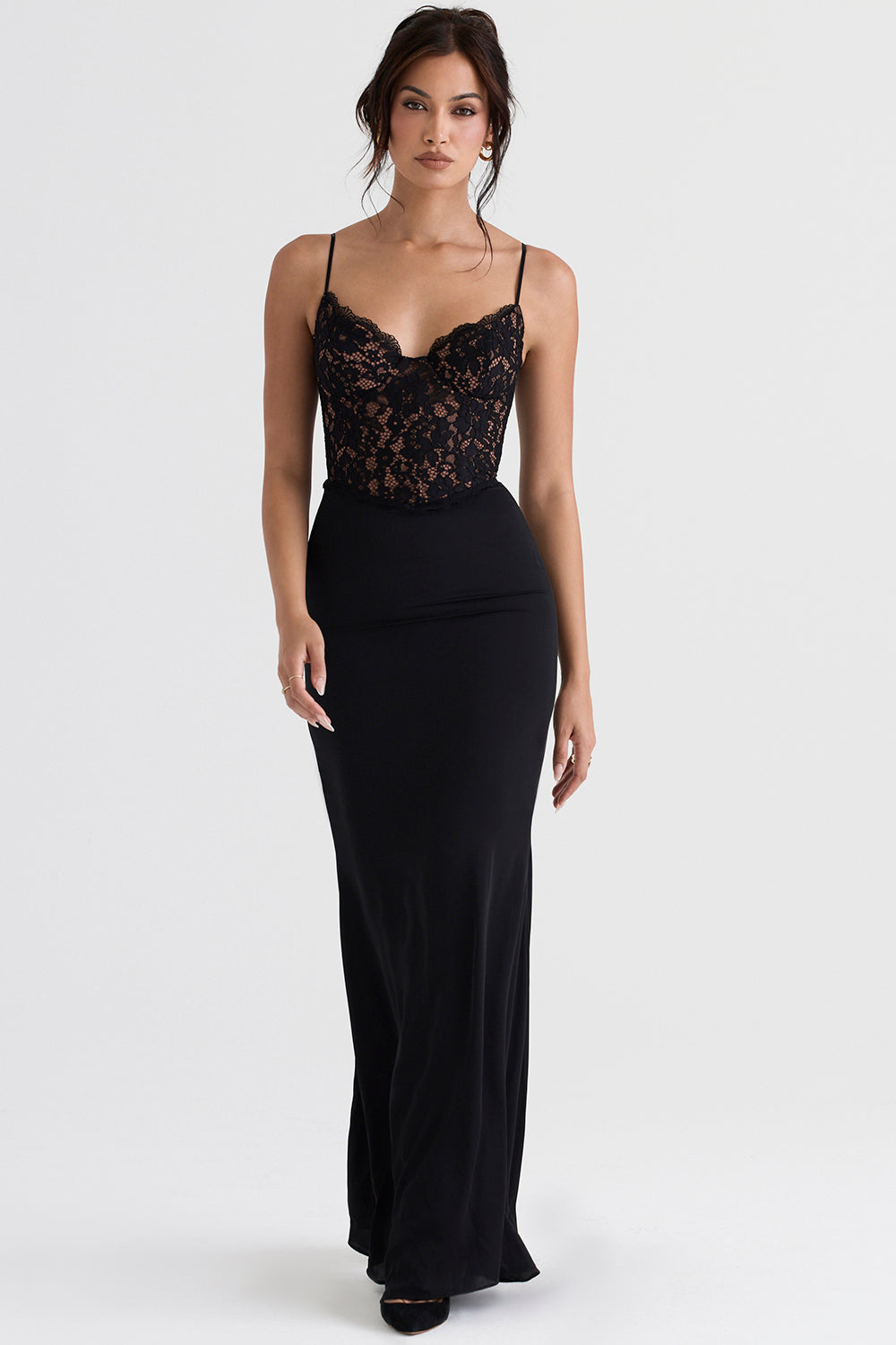 GR | Maxi dress with an elegant silhouette for women 