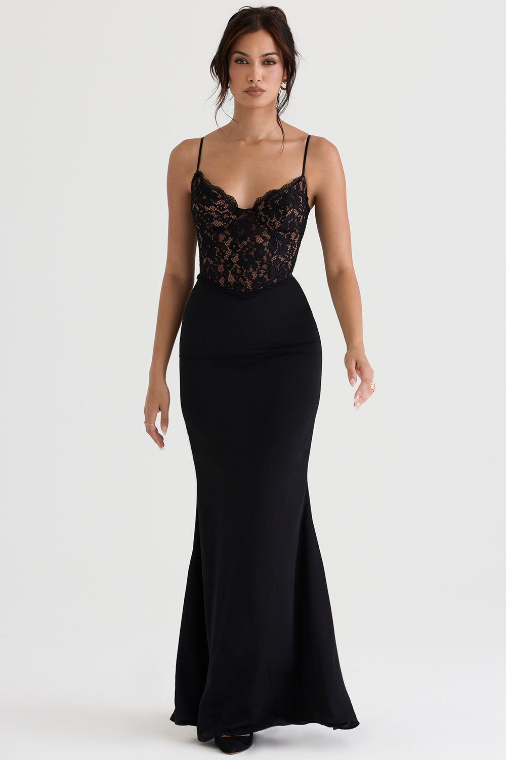 GR | Maxi dress with an elegant silhouette for women 