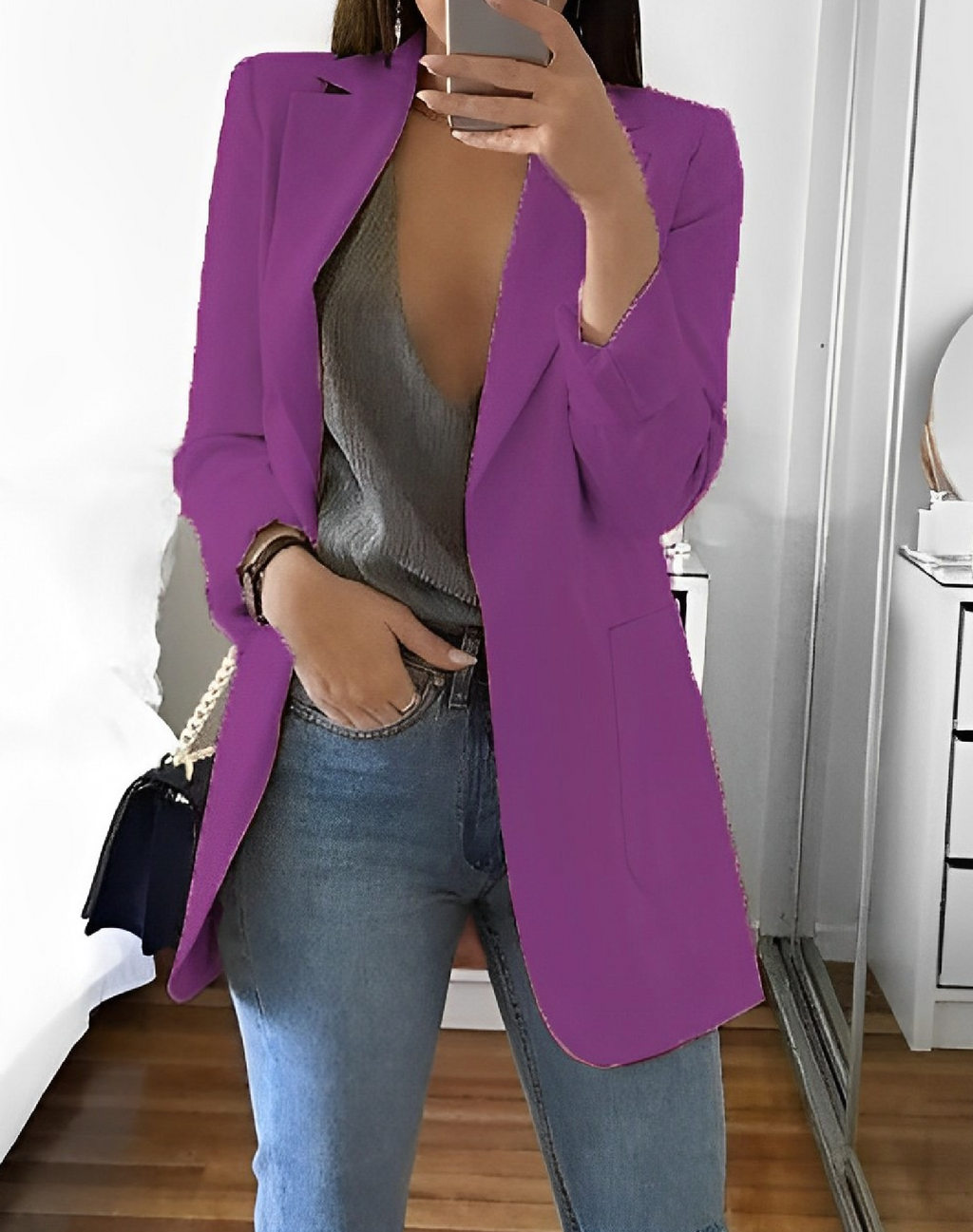 GR | Casual-Blazer für Damen - Elegant und bequem für jeden Tag