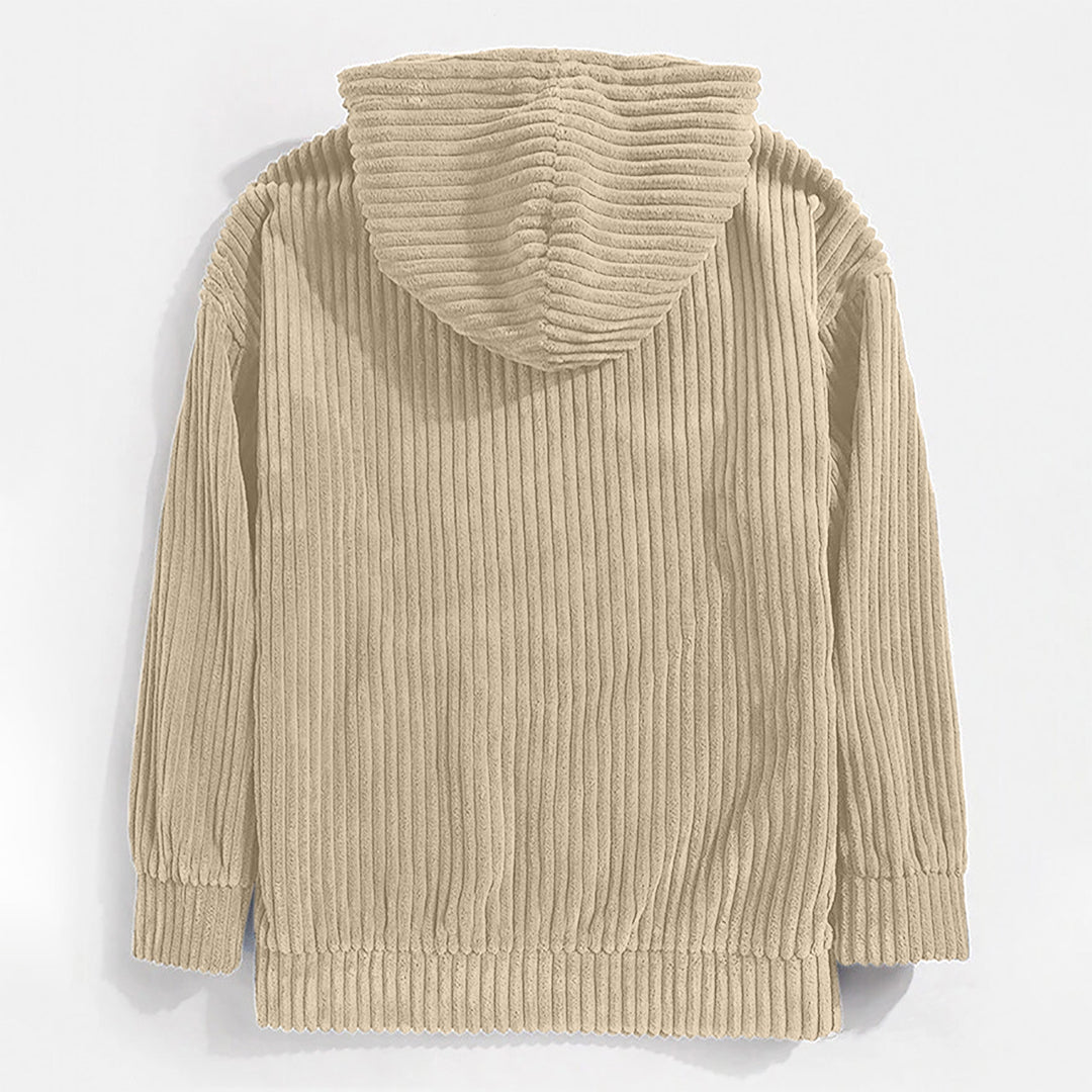 GR | Sweatshirt mit Kapuze aus Cord