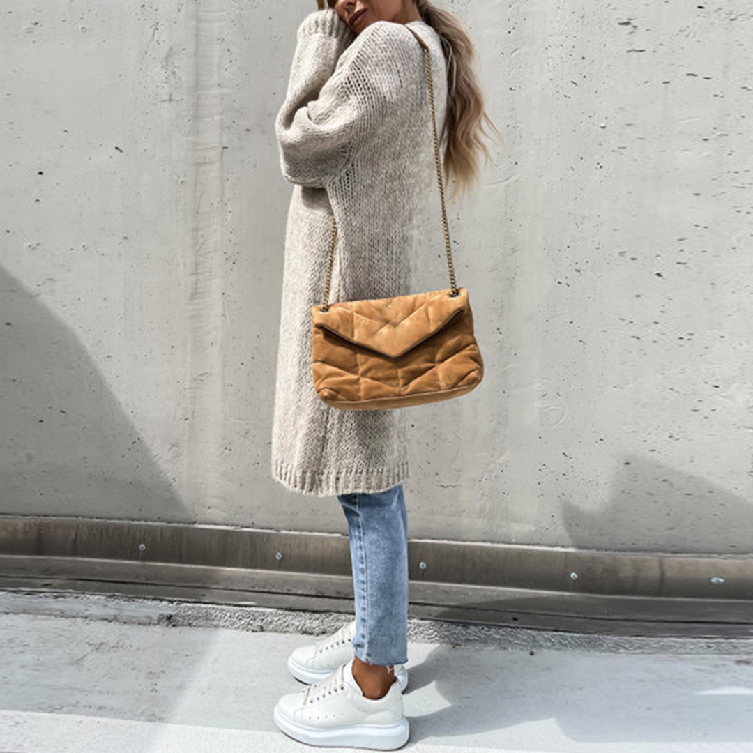 GR | Cardigan - comfortable oversized women's cardigan