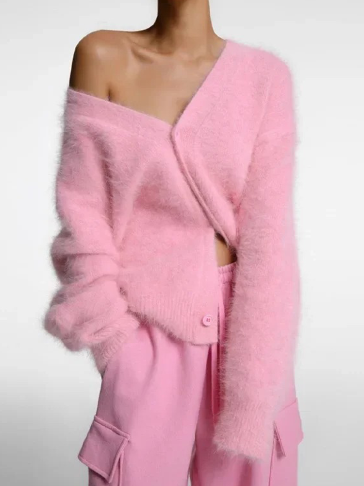 GR | Kaschmir-Cardigan für Damen | Weicher Cardigan für Damen | Klassischer Cardigan mit Knöpfen