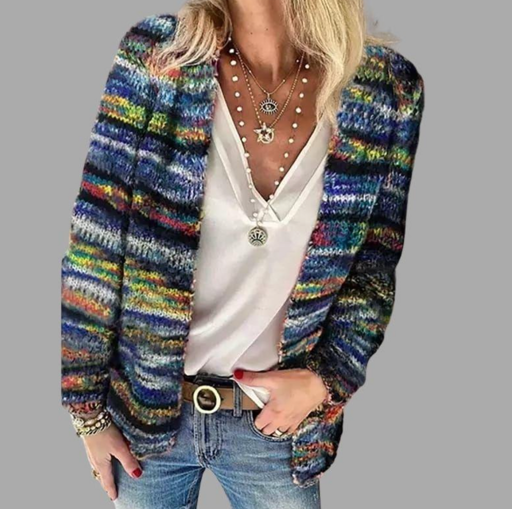 GR – Stylish and colorfully printed jacket 