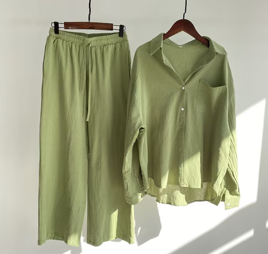 GR | Stylish linen summer set