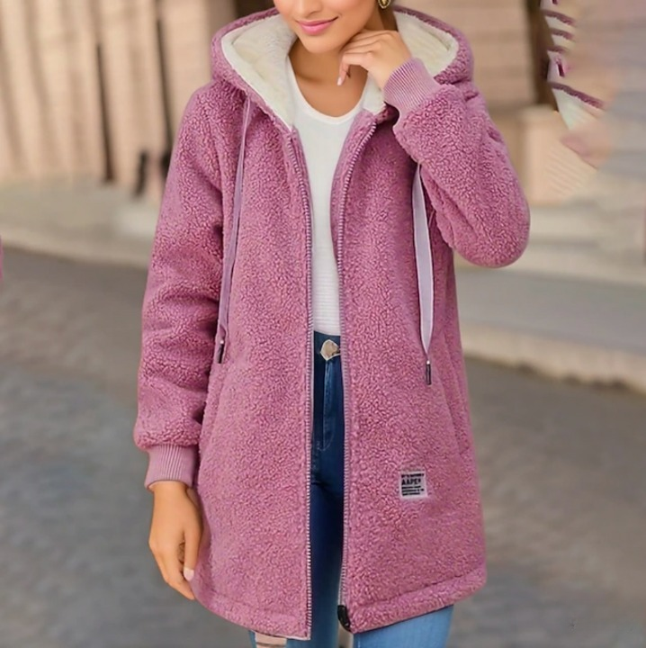 GR - Stylish, warm fleece jacket for winter