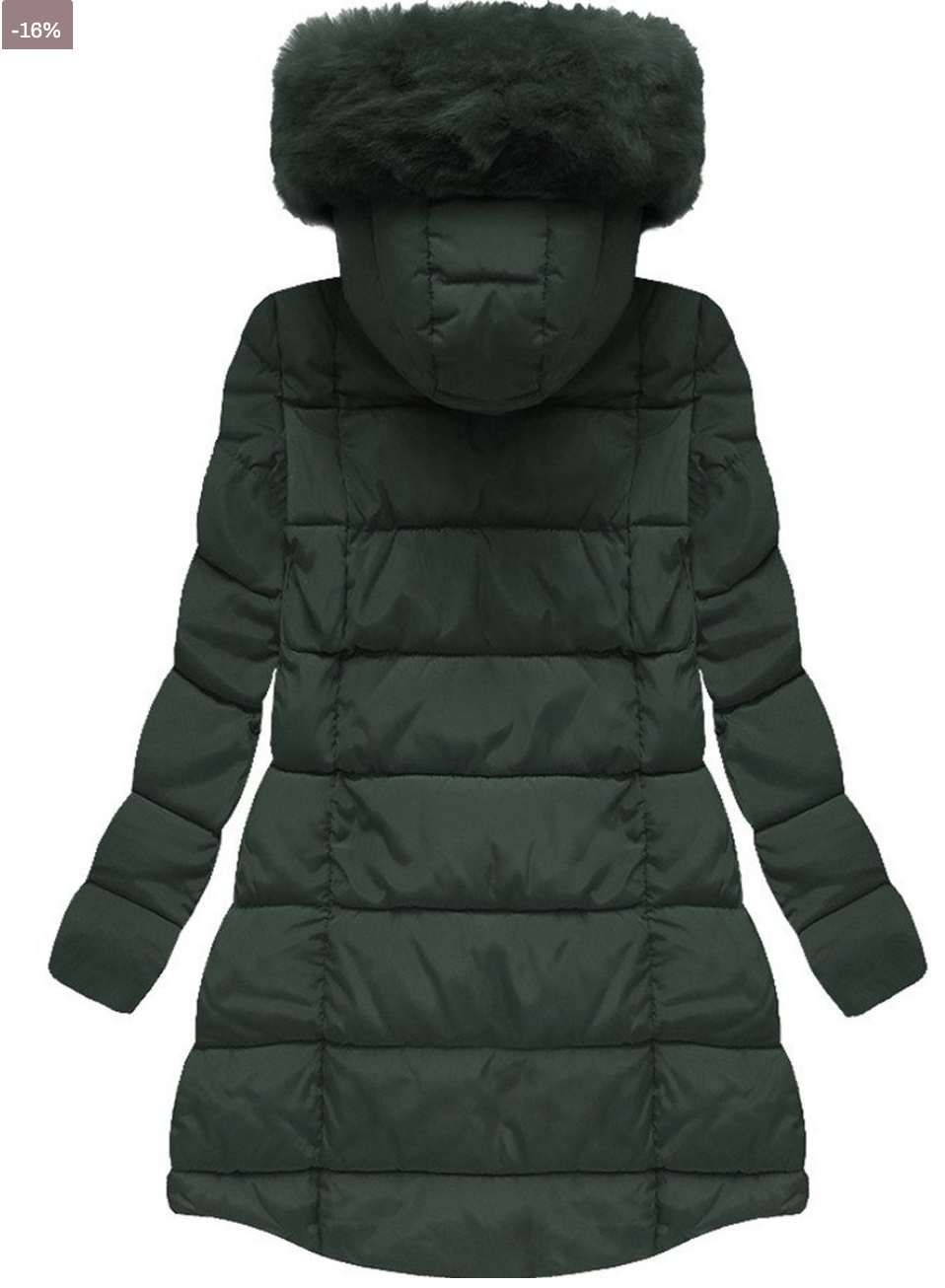 GR | Padded jacket with warm plush lining for women