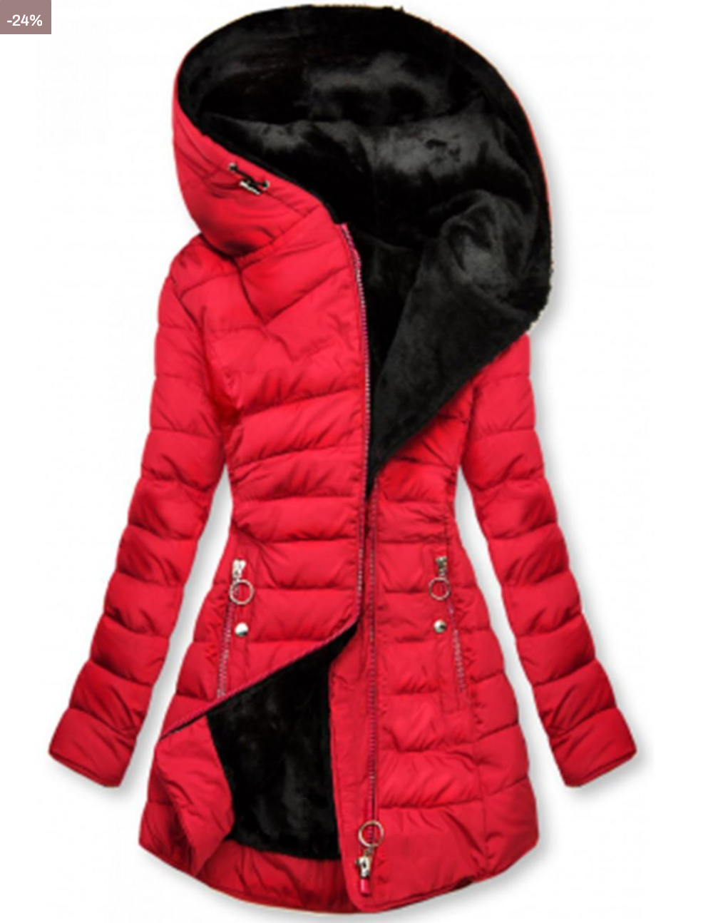 GR | Women's winter fashion jacket, lined inside