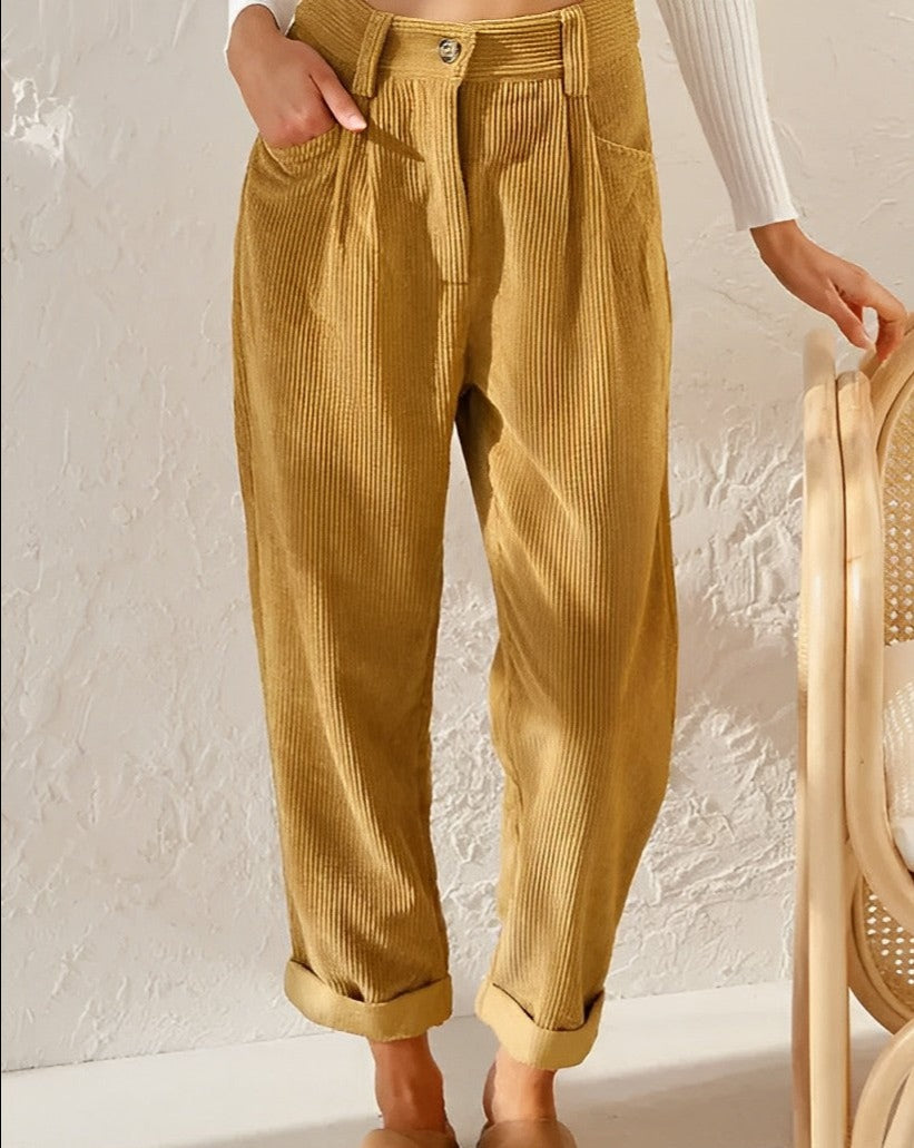 GR - Comfortable corduroy trousers