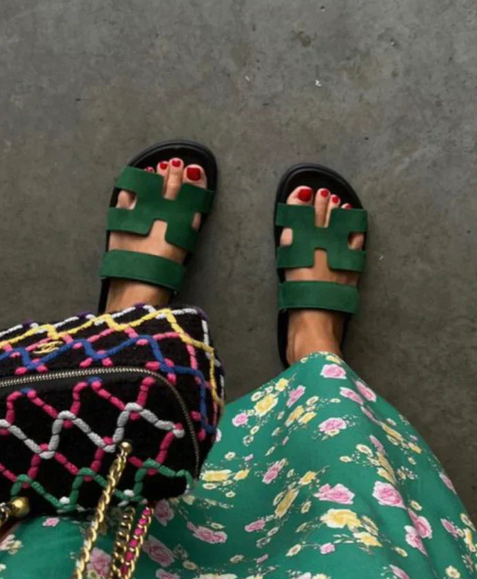 GR | Super soft and stylish slip-on sandals for women