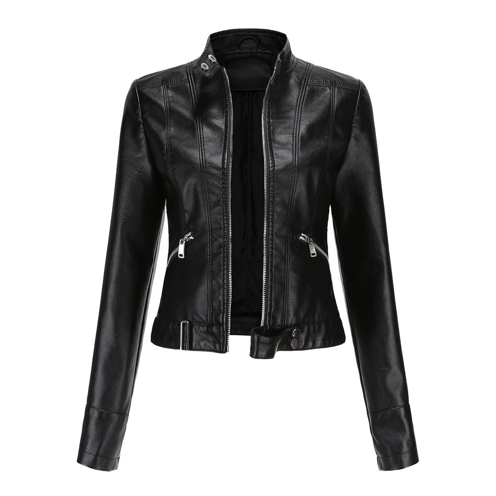 Stylish leather jacket