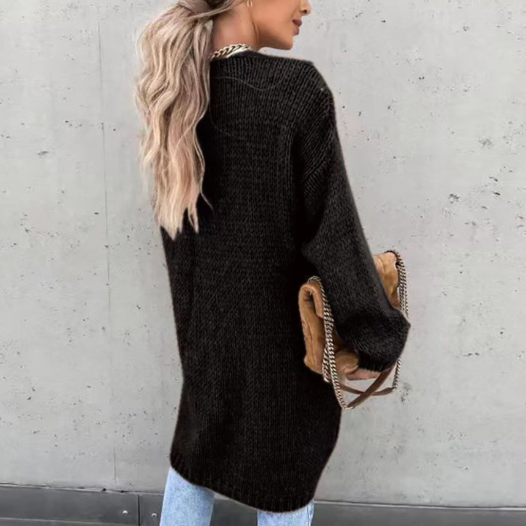 GR | Cardigan - comfortable oversized women's cardigan