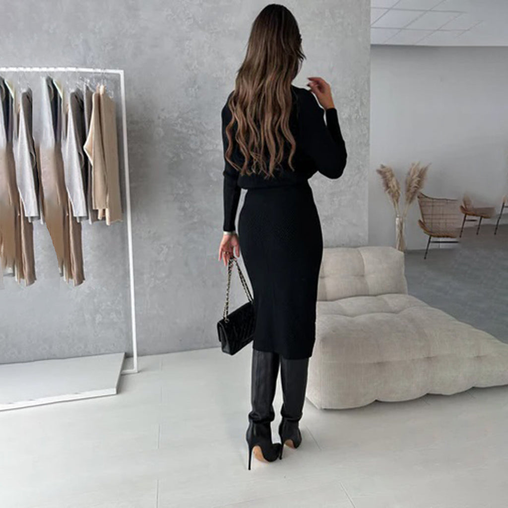 Lilian™ - Elegant set consisting of a sweater and skirt 