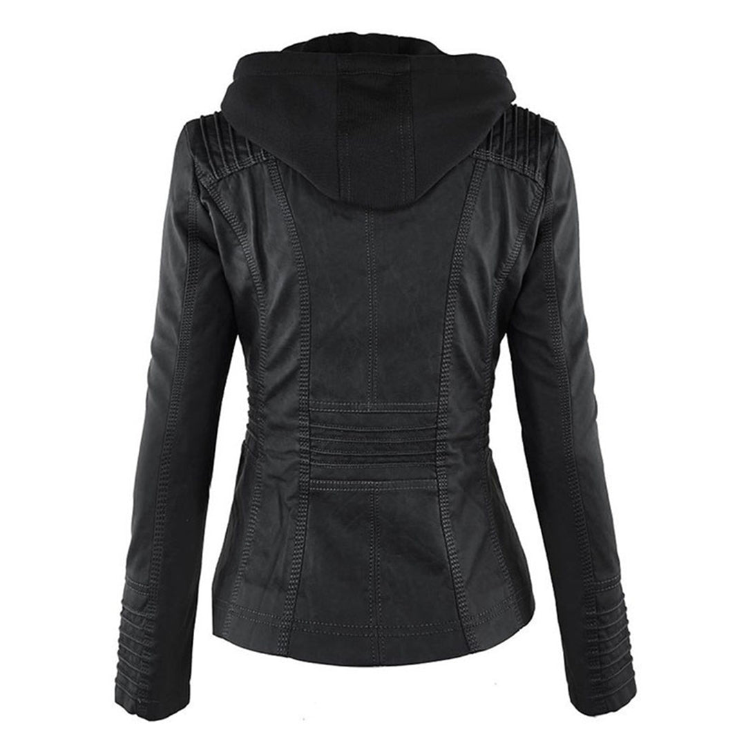 GR | Vegan Leather Jacket for Women