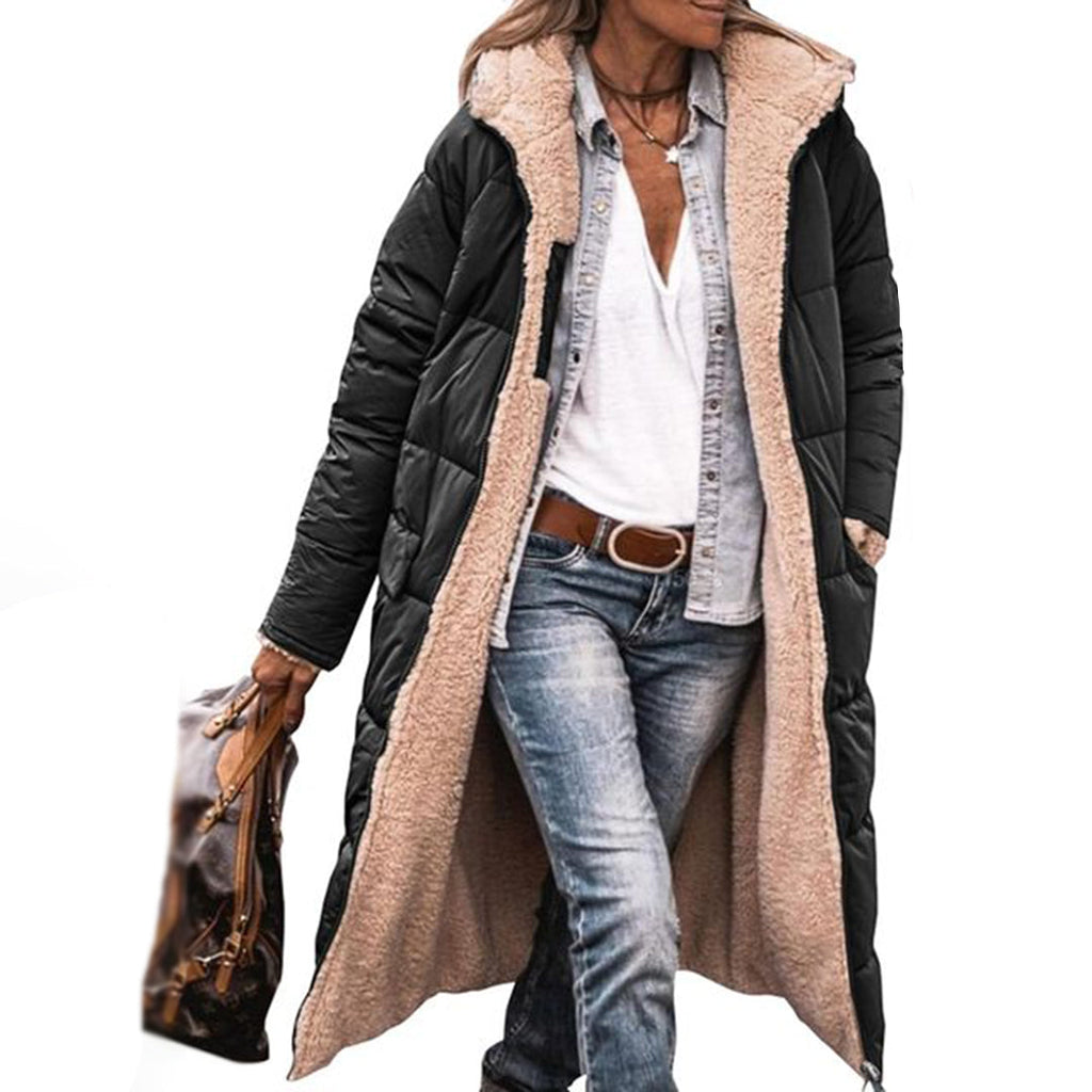 GR | Reversible Women's Puffer Jacket - Stylish and warm winter jacket
